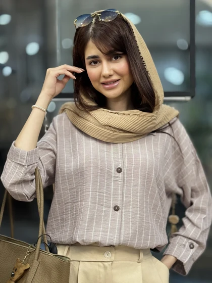 شومیز راه راه زارا