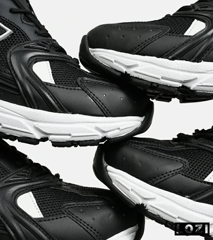 کفش کتانی مردانه و زنانه مشکی NEW BALANCE 530