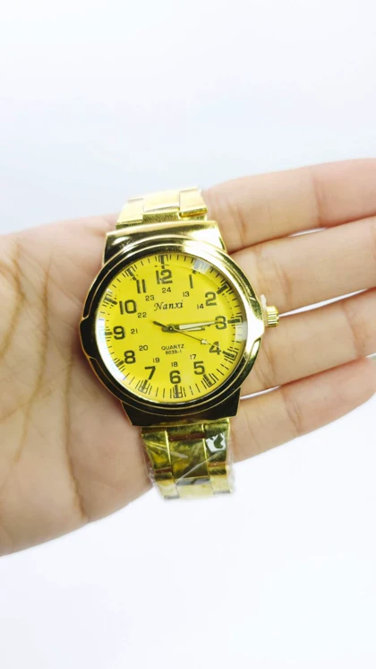 ساعت مچی مردانه نانسی Nanxi با موتور کوارتز و طراحی کلاسیک