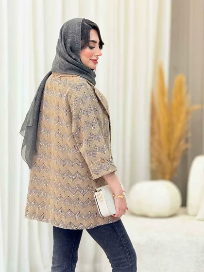 مانتو آستین پاکتی دلارام
