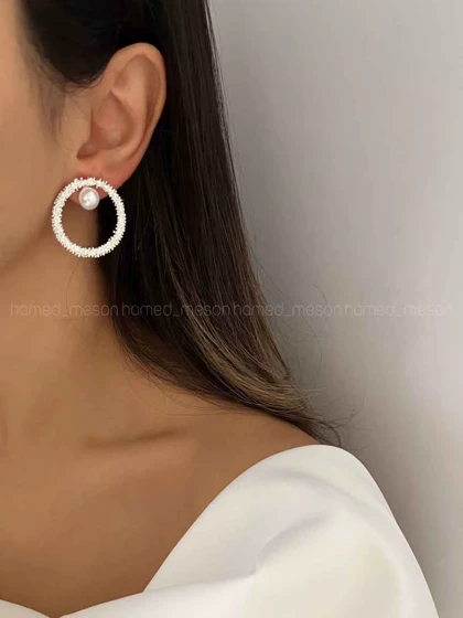 گوشواره فول مروارید