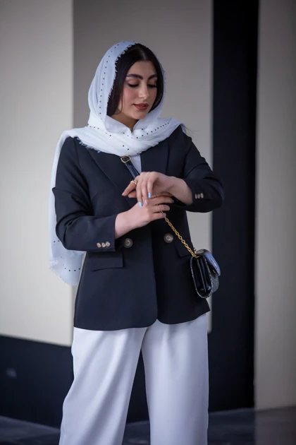 کت مازراتی لمه پشت چاک‌دار