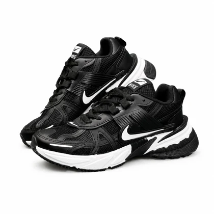 کفش کتانی زنانه نایکی v2k مشکی سفید Nike V2k