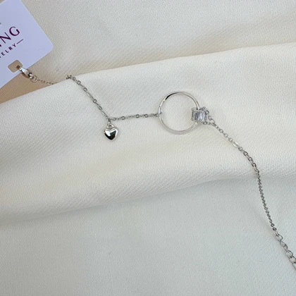 دستبند زنجیری تنیسی سیلور ژوپینگ