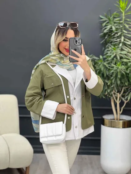 مانتو ترکیبی نورا
