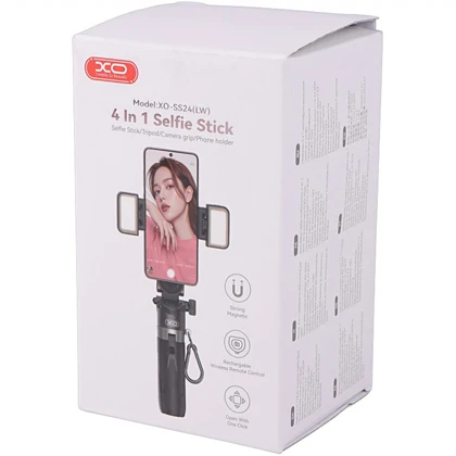 مونوپاد و پایه موبایل ایکس او XO مدل SS24(LW) با نورپردازی و ریموت