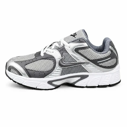 کفش کتانی مردانه رانینگ مدل نایکی V5 طوسی سفید Nike V5