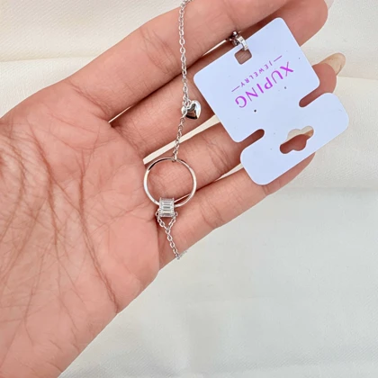 دستبند زنجیری تنیسی سیلور ژوپینگ