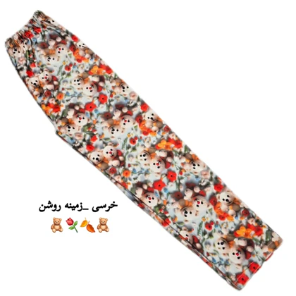 شلوار مخملی _ یک رو _سه بعدی