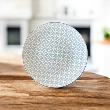 بشقاب برنج خوری رنگی طرح دار دنی هوم / BA50