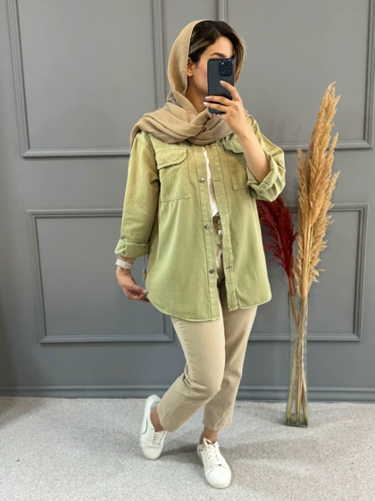 مانتو کتان لاولی