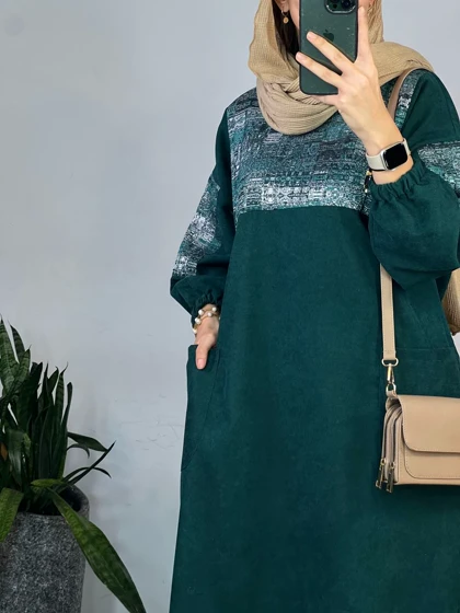 پیراهن مانتویی آوان