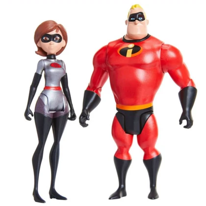 اکشن فیگور آقا و خانم شگفت انگیز مدل Elastigirl و Mr Incredible