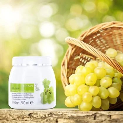 کرم مرطوب‌کننده صورت و بدن کلیون, مدل Grape مناسب انواع پوست حجم 300 میلی‌لیتر