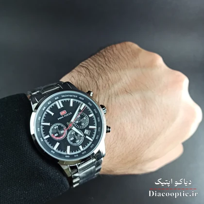 ساعت مچی مردانه اورجینال موتور ژاپنی برند مینی فوکوس سه موتور مدل Mf0133G.04