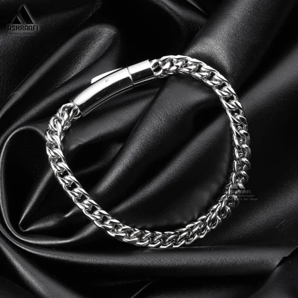 ست دستبند و گردنبند استیل Necklace & Bracelet Chain S9
