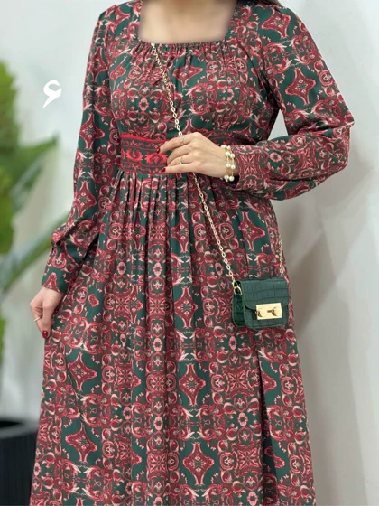 پیراهن ماکسی آشینا 4