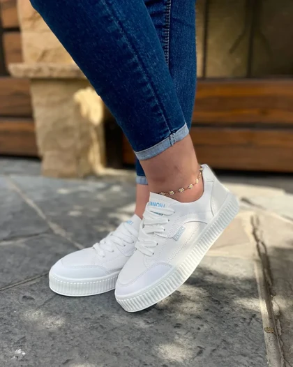 کتانی زنانه ونس زیگزالی فشیون