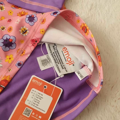 مایو دخترانه ایموجی کد Z-TS32