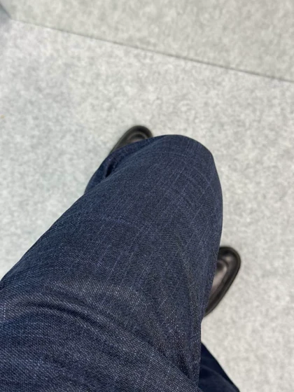 شلوار پارچه‌ای نخ ترک مردانه _ پارچه جکوار دو برکش قواره کلاسیک