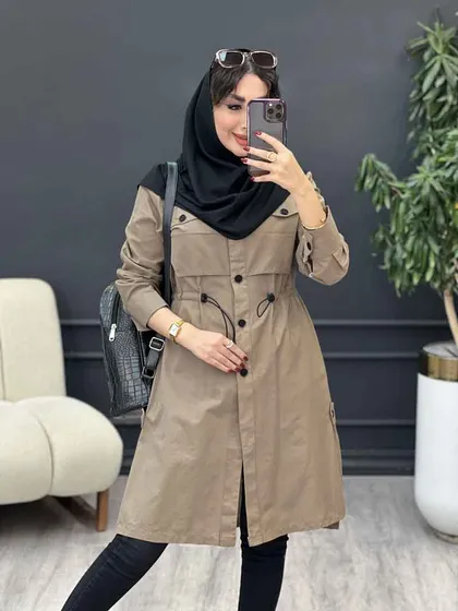 مانتو ژیله جیب نما هلیا