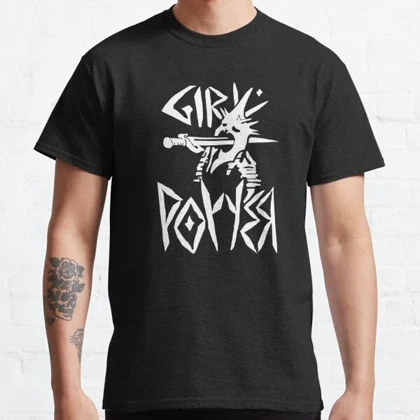 تیشرت کلاسیک ارباب حلقه ها | تیشرت Lord Of The Rings طرح Girl Power کد 114918