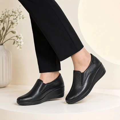 کفش چرم طبیعی زنانه مجلسی کد 639