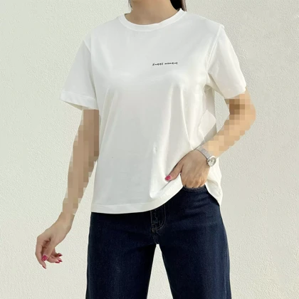 تیشرت زنانه پشت چاپی