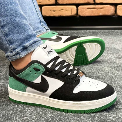 کفش کتانی اسپرت مردانه رنگ سبز مدل نایک NIKE AIR FORCE