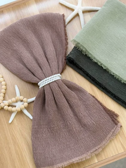 1515- شال ملانژ پلیسه