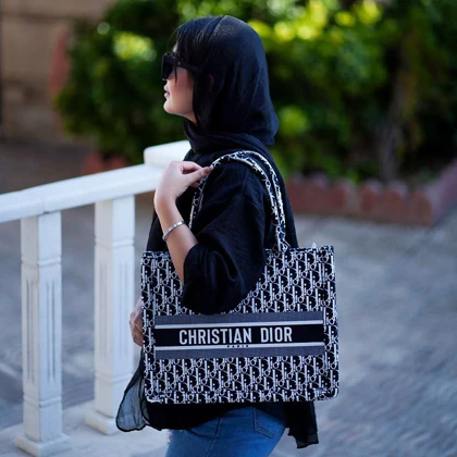 کیف بزرگ دیور Large Dior Book Tote A01