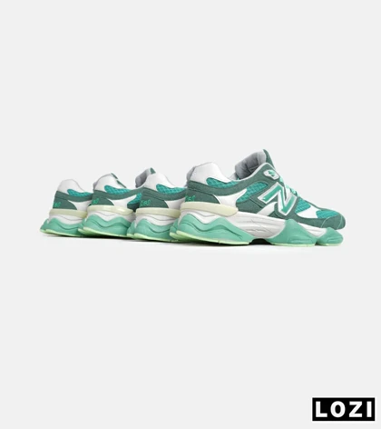 کفش کتانی مردانه سبز سفید NEW BALANCE 9060 مدل 5698