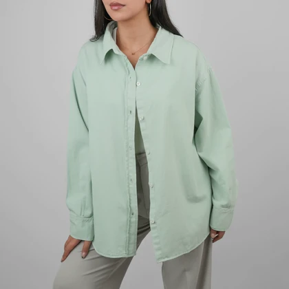 شومیز زنانه کتان کد 112