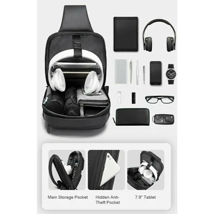 کیف بادی بگ بنج اورجینال کد BANGE - BG7258 CROSS BODY