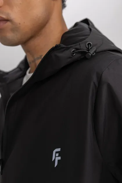 کت بارانی بلند ضد آب هوددار ضد آب Fit C3972AX24SP