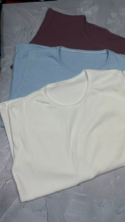 بلوز آستین بلند یقه گرد