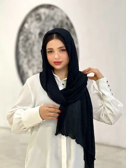 شال مشکی راشل