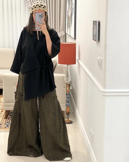 شلوار راه‌راه