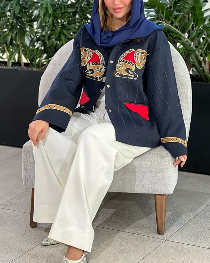 کت گلدوزی