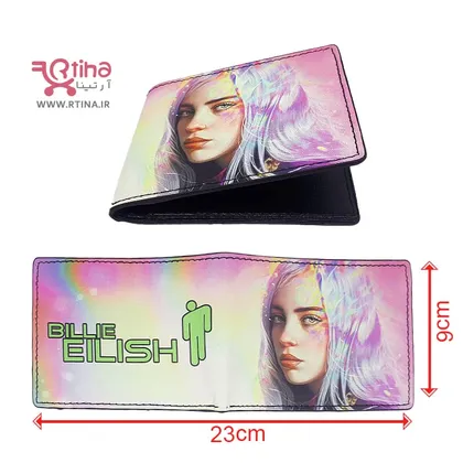 کیف پول چرم فانتزی دخترانه مدل billie