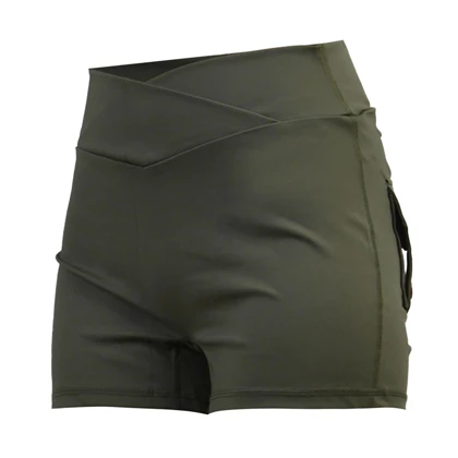 شورتک کارگو ورزشی زنانه آدیداس مدل A-3115 یشمی