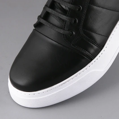 کفش روزمره مردانه چرم یلسان مدل شوان کد 540-GN