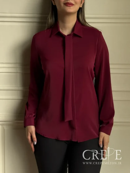 شومیز کرواتی کرپ مصری