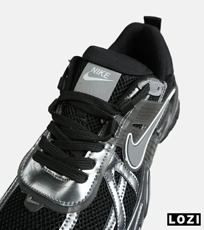 کفش کتانی مردانه و زنانه مشکی طوسی Nike cushlon مدل 7863