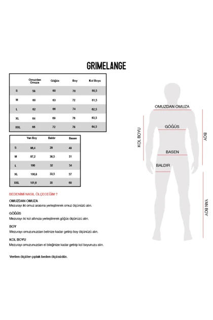 ست هودی و شلوار مردانه اورجینال گریملانژ grimelange