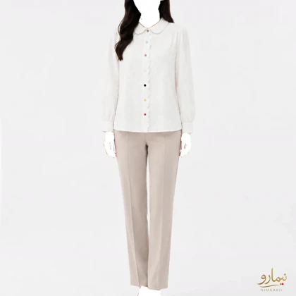 شومیز دکمه اسمارتیزی