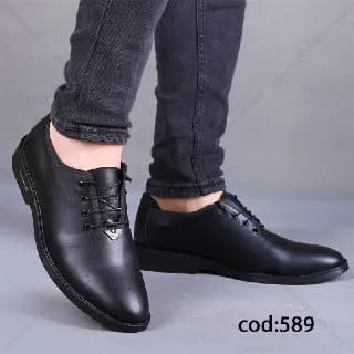 کفش مردانه بندی چرم