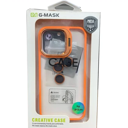 قاب آیفون 13 پرو جی مکس G-MASK مدل Protective با محافظ لنز دوربین