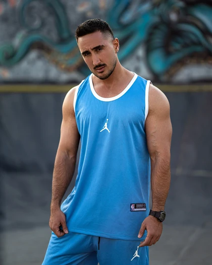 ست بسکتبالی جردن ورزشی آبی آسمانی