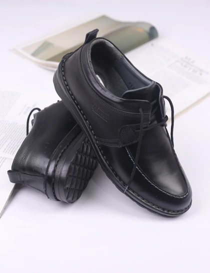 کفش چرم مردانه طبی پام